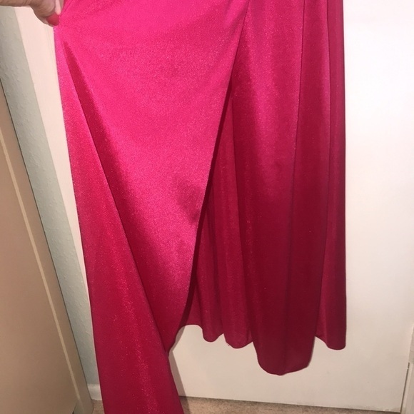 Vintage Vandemere Pink Lace Long Nightgown Size Large - Picture 4 of 14